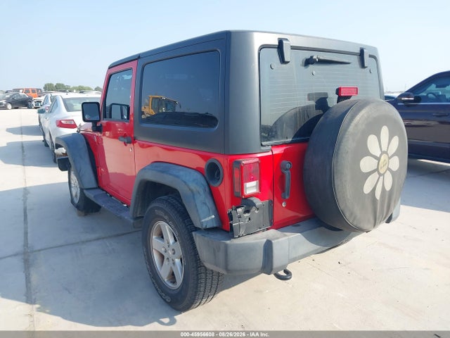2015 Jeep Wrangler Sport მანქანა იყიდება აუქციონზე, vin: 1C4AJWAG7FL676081, აუქციონის ნომერი: 45956608