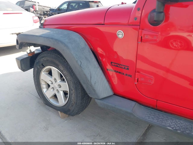 2015 Jeep Wrangler Sport მანქანა იყიდება აუქციონზე, vin: 1C4AJWAG7FL676081, აუქციონის ნომერი: 45956608