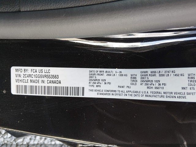 Chrysler Pacifica 2027 2C4RC1GG6VR553563 Image 9