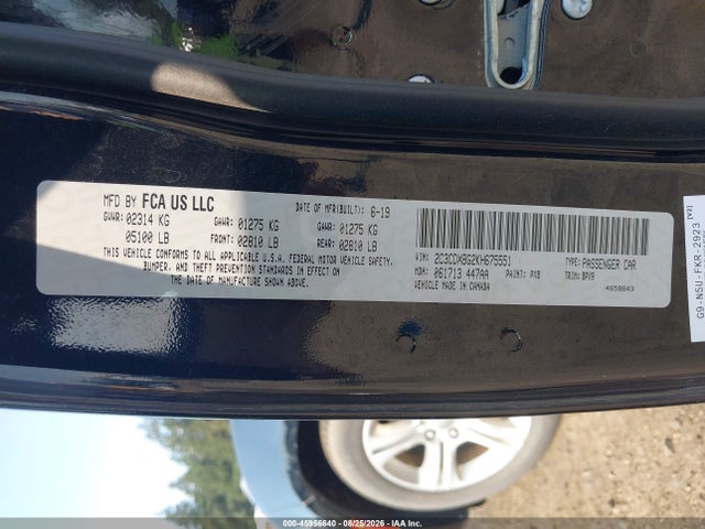 Dodge Charger Sxt Rwd 2019 2C3CDXBG2KH675551 Image 9