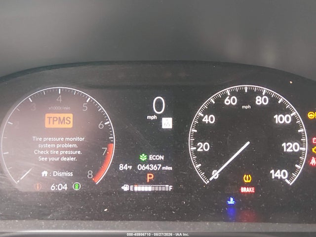 45956710 :رقم المزاد ، 3CZRZ1H53RM743842 vin ، 2024 Honda Hr-v 2wd Sport/2wd Sport W/o Bsi مزاد بيع
