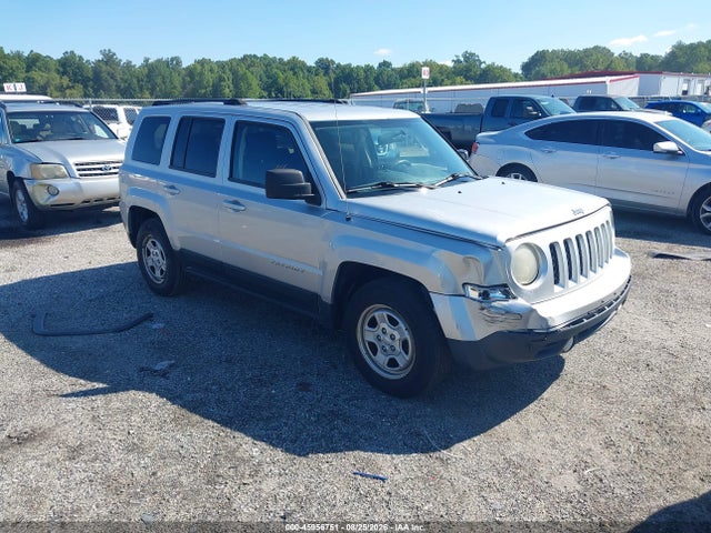 2012 Jeep Patriot Sport მანქანა იყიდება აუქციონზე, vin: 1C4NJPBA6CD622312, აუქციონის ნომერი: 45956751