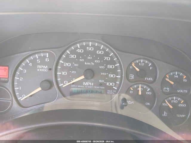 45956768 :رقم المزاد ، 2GTEK19TX11343116 vin ، 2001 Gmc New Sierra K1500 مزاد بيع
