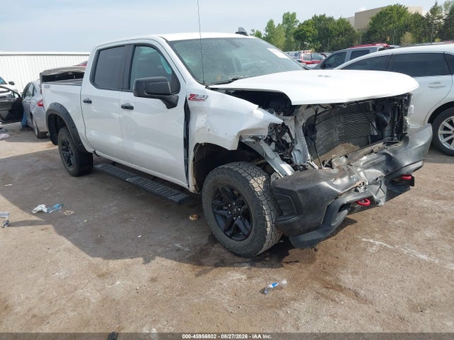 45956802 :رقم المزاد ، 3GCPYFEL4MG445615 vin ، 2021 Chevrolet Silverado 1500 4wd  Short Bed Lt Trail Boss مزاد بيع