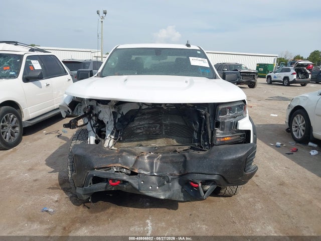 45956802 :رقم المزاد ، 3GCPYFEL4MG445615 vin ، 2021 Chevrolet Silverado 1500 4wd  Short Bed Lt Trail Boss مزاد بيع