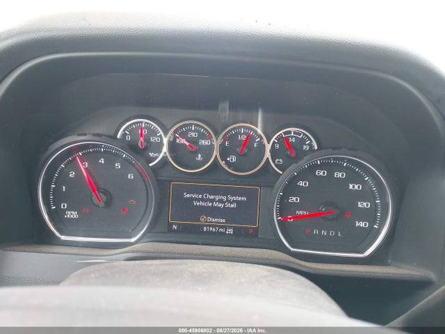 45956802 :رقم المزاد ، 3GCPYFEL4MG445615 vin ، 2021 Chevrolet Silverado 1500 4wd  Short Bed Lt Trail Boss مزاد بيع