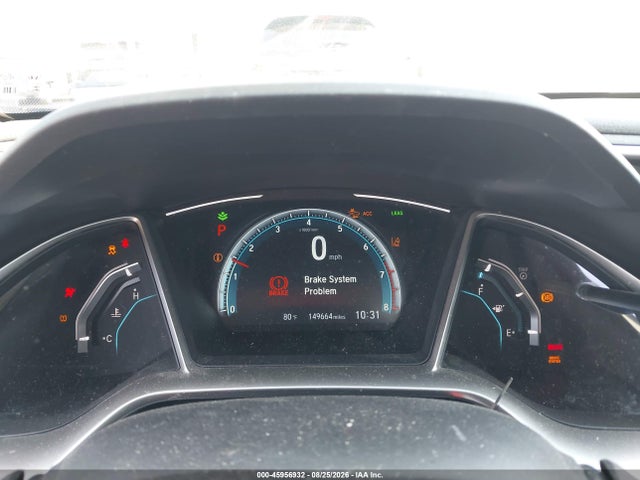 45956932 :رقم المزاد ، 19XFC2F86HE017415 vin ، 2017 Honda Civic Ex مزاد بيع