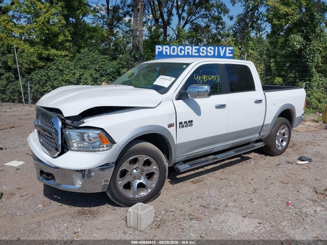 45956933 :رقم المزاد ، 1C6RR7NT9JS192377 vin ، 2018 Ram 1500 Laramie  4x4 5'7 Box مزاد بيع