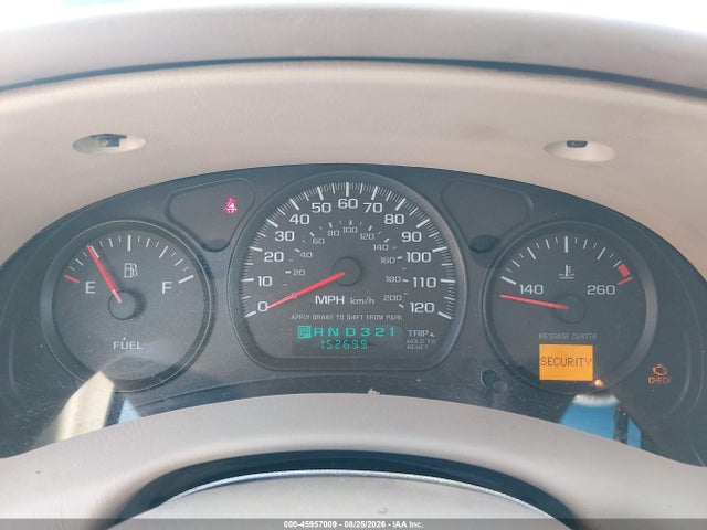 45957009 :رقم المزاد ، 2G1WF52E519156470 vin ، 2001 Chevrolet Impala مزاد بيع
