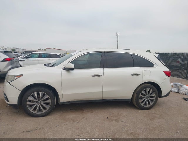45957016 :رقم المزاد ، 5FRYD3H46GB008212 vin ، 2016 Acura Mdx Technology   Acurawatch Plus Packages/technology Package مزاد بيع
