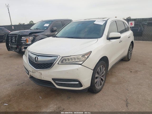 45957016 :رقم المزاد ، 5FRYD3H46GB008212 vin ، 2016 Acura Mdx Technology   Acurawatch Plus Packages/technology Package مزاد بيع