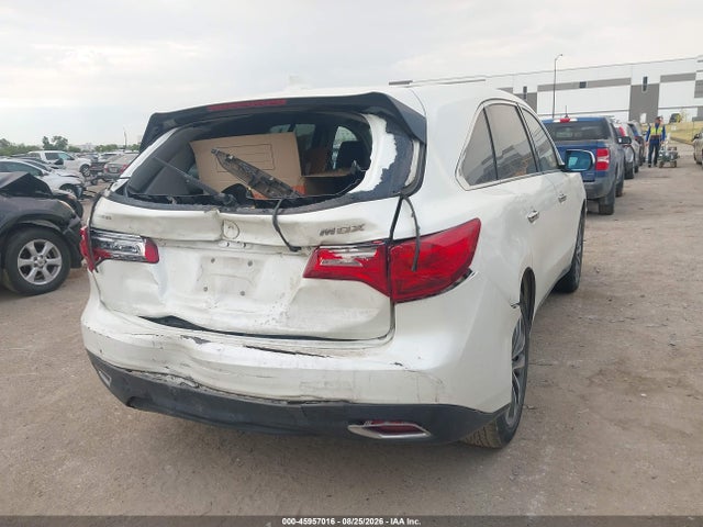 45957016 :رقم المزاد ، 5FRYD3H46GB008212 vin ، 2016 Acura Mdx Technology   Acurawatch Plus Packages/technology Package مزاد بيع