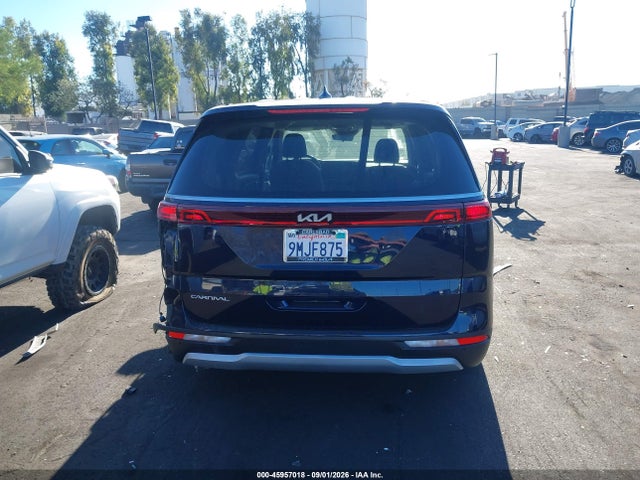2024 Kia Carnival Mpv Lx Seat Package მანქანა იყიდება აუქციონზე, vin: KNDNB4H36R6444922, აუქციონის ნომერი: 45957018