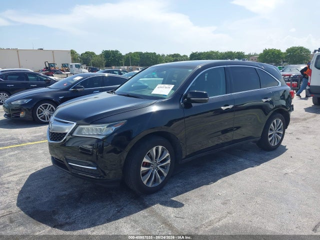 2014 Acura Mdx Technology Package მანქანა იყიდება აუქციონზე, vin: 5FRYD4H47EB038578, აუქციონის ნომერი: 45957035