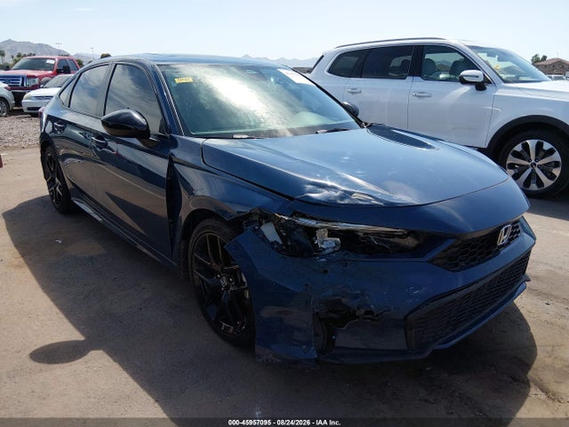 Auction sale of the 2025 Honda Civic Hybrid Sport/sport Touring, vin: 2HGFE4F82SH348639, lot number: 45957095