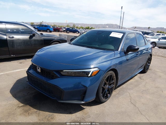 45957095 :رقم المزاد ، 2HGFE4F82SH348639 vin ، 2025 Honda Civic Hybrid Sport/sport Touring مزاد بيع