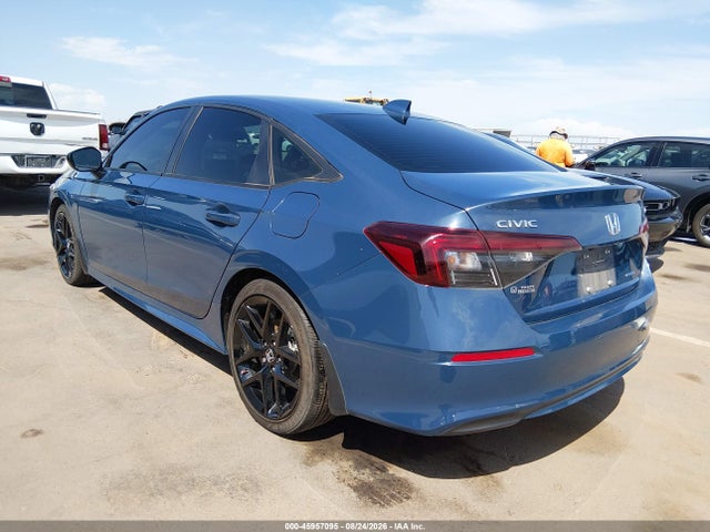 45957095 :رقم المزاد ، 2HGFE4F82SH348639 vin ، 2025 Honda Civic Hybrid Sport/sport Touring مزاد بيع