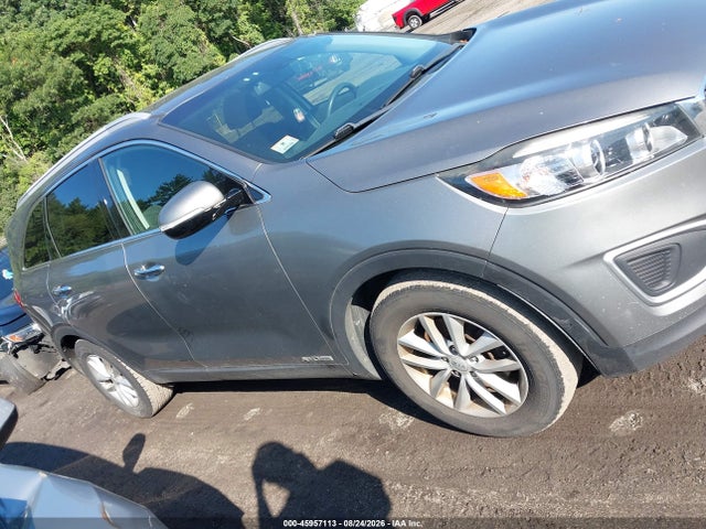 45957113 :رقم المزاد ، 5XYPGDA54JG371461 vin ، 2018 Kia Sorento 3.3l Lx مزاد بيع