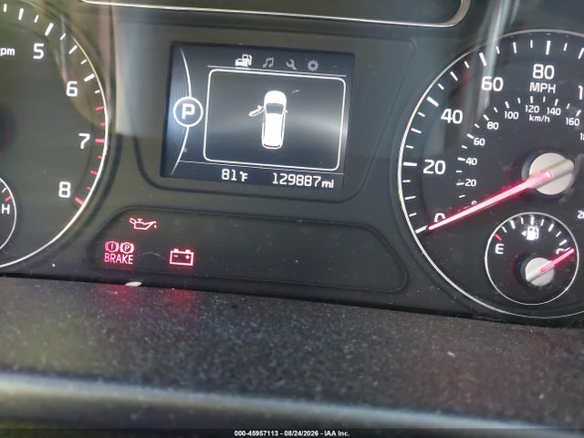 45957113 :رقم المزاد ، 5XYPGDA54JG371461 vin ، 2018 Kia Sorento 3.3l Lx مزاد بيع