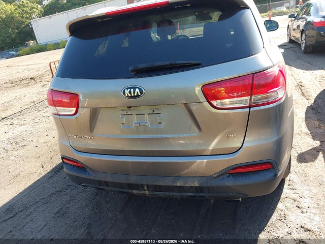 45957113 :رقم المزاد ، 5XYPGDA54JG371461 vin ، 2018 Kia Sorento 3.3l Lx مزاد بيع