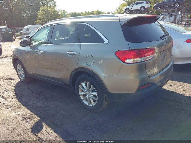 45957113 :رقم المزاد ، 5XYPGDA54JG371461 vin ، 2018 Kia Sorento 3.3l Lx مزاد بيع