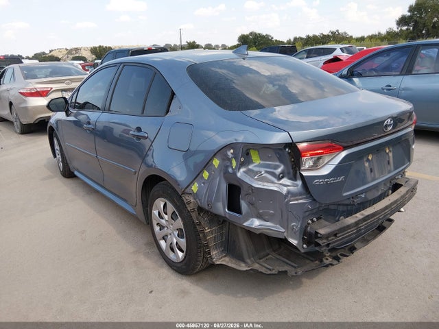 2022 Toyota Corolla Le მანქანა იყიდება აუქციონზე, vin: JTDEPMAE7NJ229487, აუქციონის ნომერი: 45957120