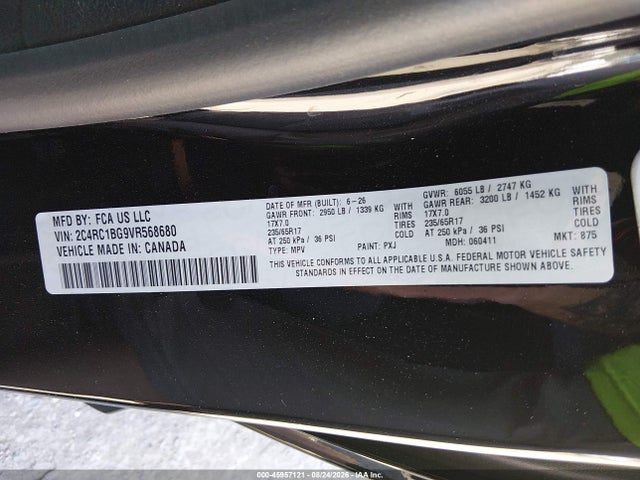 Chrysler Pacifica 2027 2C4RC1BG9VR568680 Image 9
