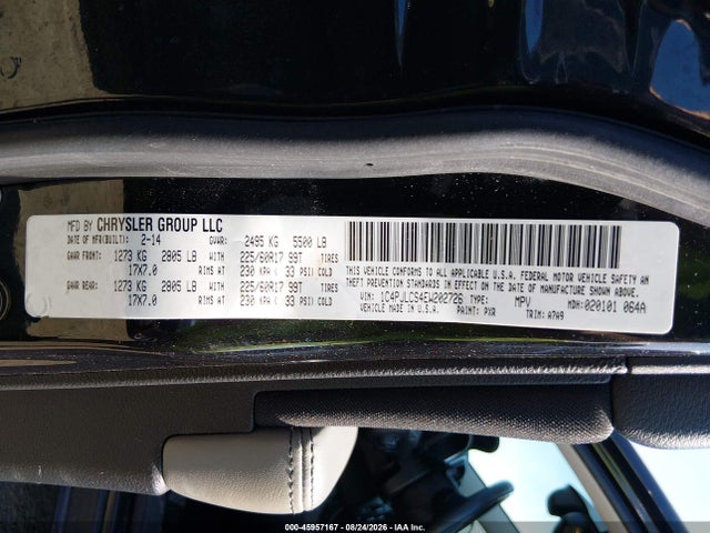 Jeep Cherokee Latitude 2014 1C4PJLCS4EW202726 Image 9