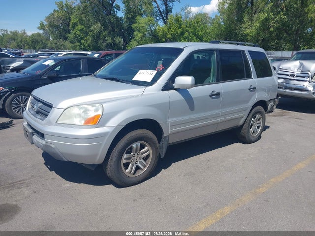 2004 Honda Pilot Ex-l მანქანა იყიდება აუქციონზე, vin: 2HKYF18514H565938, აუქციონის ნომერი: 45957182