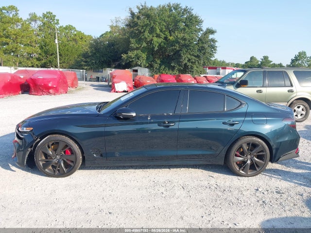 Продажа на аукционе авто 2022 Genesis G70 3.3t Rwd, vin: KMTG54TE6NU096264, номер лота: 45957192