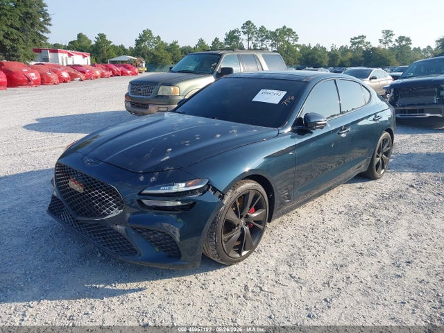 Продажа на аукционе авто 2022 Genesis G70 3.3t Rwd, vin: KMTG54TE6NU096264, номер лота: 45957192