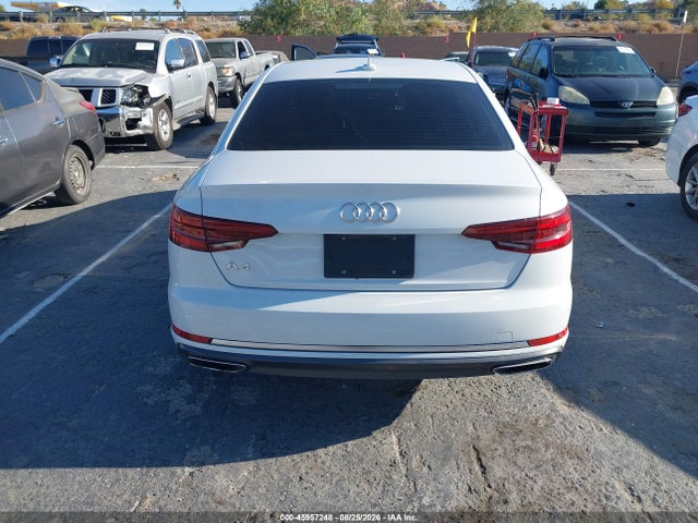 2019 Audi A4 40 Premium/40 Titanium Premium მანქანა იყიდება აუქციონზე, vin: WAUGMAF46KA058255, აუქციონის ნომერი: 45957248