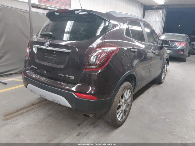 2018 Buick Encore Sport Touring მანქანა იყიდება აუქციონზე, vin: KL4CJ2SB9JB524090, აუქციონის ნომერი: 45957298