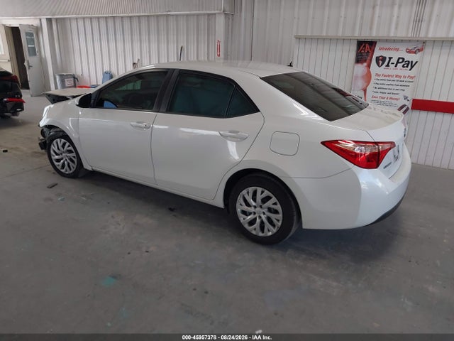 45957378 :رقم المزاد ، 5YFBURHE0KP927106 vin ، 2019 Toyota Corolla Le مزاد بيع