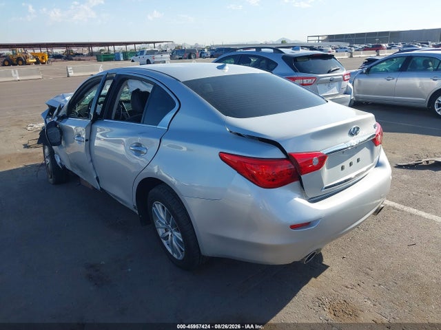 45957424 :رقم المزاد ، JN1BV7AP5FM345446 vin ، 2015 Infiniti Q50 مزاد بيع