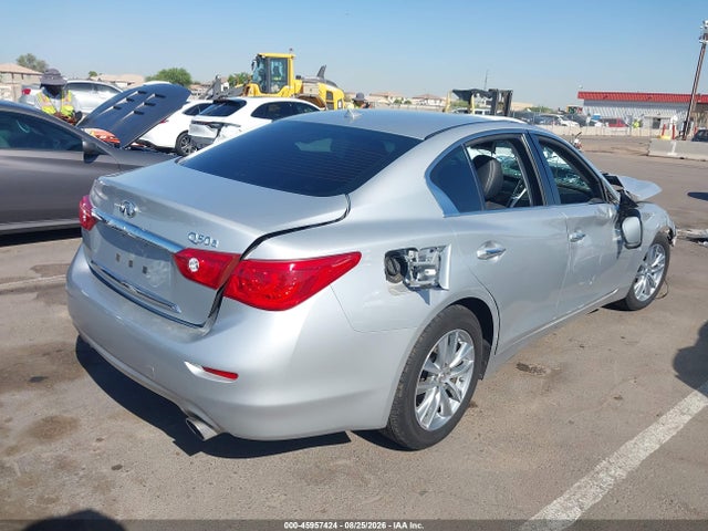 45957424 :رقم المزاد ، JN1BV7AP5FM345446 vin ، 2015 Infiniti Q50 مزاد بيع