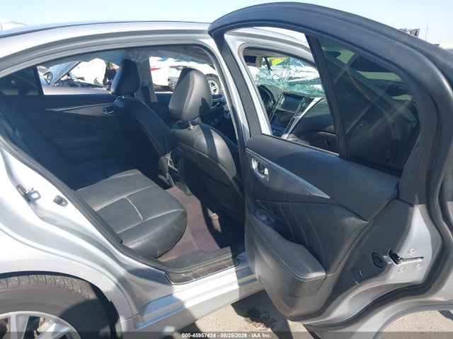 45957424 :رقم المزاد ، JN1BV7AP5FM345446 vin ، 2015 Infiniti Q50 مزاد بيع
