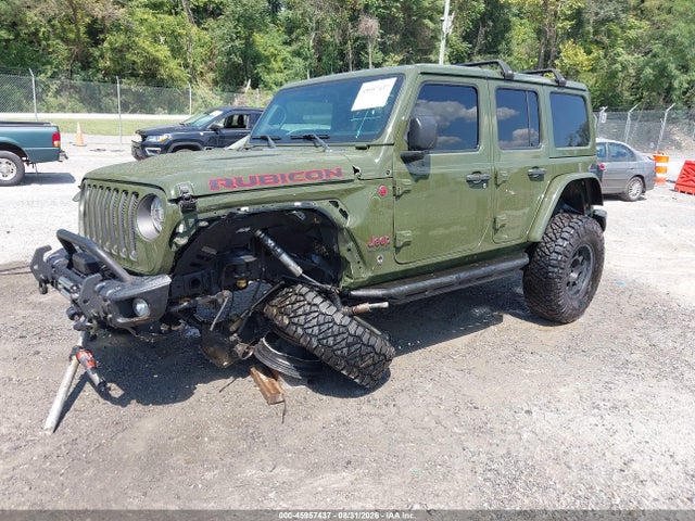 Aukcja sprzedaży 2021 Jeep Wrangler Unlimited Rubicon 4x4, vin: 1C4HJXFG5MW507511, numer aukcji: 45957437