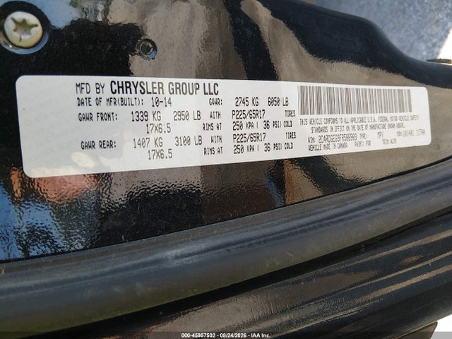 Dodge Grand Caravan R/t 2015 2C4RDGEG9FR586903 Image 9