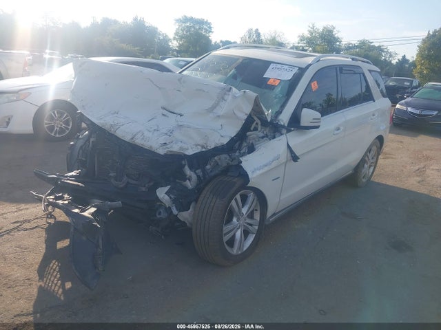 45957525 :رقم المزاد ، 4JGDA5HBXCA016606 vin ، 2012 Mercedes-benz Ml 350 4matic مزاد بيع