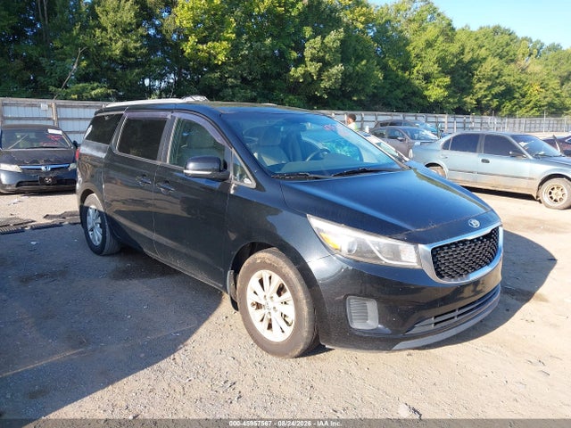 45957567 :رقم المزاد ، KNDMB5C13G6127958 vin ، 2016 Kia Sedona Lx مزاد بيع
