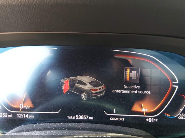 Продаж на аукціоні авто 2021 Bmw X6 Sdrive40i, vin: 5UXCY4C04M9G08163, номер лоту: 45957622