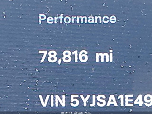 5YJSA1E49KF331705 Tesla Model S 100d/long Range/p100d/performance