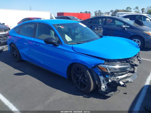 Aukcja sprzedaży 2025 Honda Civic Sedan Sport, vin: 19XFL2H80SE030388, numer aukcji: 45957769