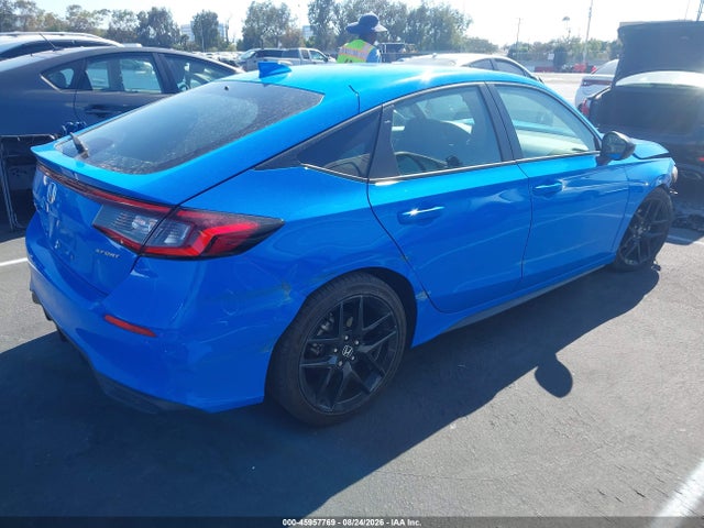 Aukcja sprzedaży 2025 Honda Civic Sedan Sport, vin: 19XFL2H80SE030388, numer aukcji: 45957769