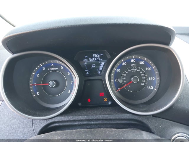 45957780 :رقم المزاد ، KMHDH4AE8CU190120 vin ، 2012 Hyundai Elantra Limited (ulsan Plant) مزاد بيع