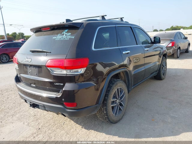 Продаж на аукціоні авто 2017 Jeep Grand Cherokee Limited, vin: 1C4RJFBG2HC603396, номер лоту: 45957804