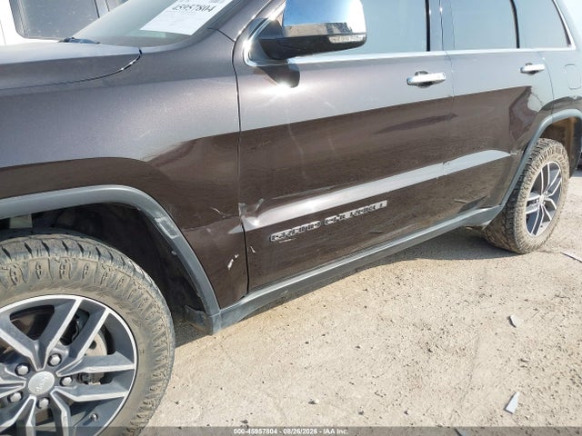Продаж на аукціоні авто 2017 Jeep Grand Cherokee Limited, vin: 1C4RJFBG2HC603396, номер лоту: 45957804