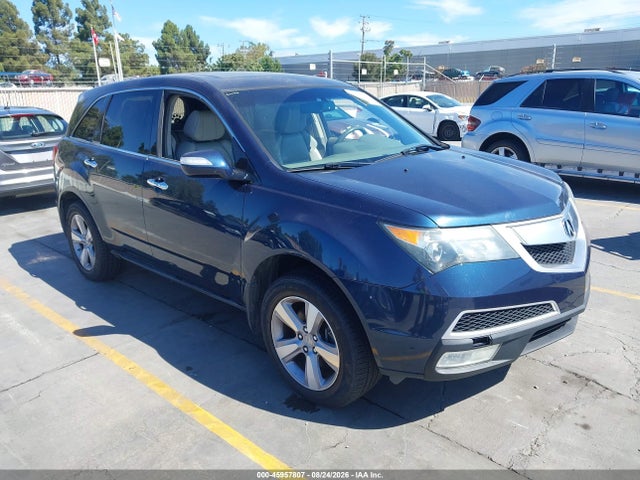 2012 Acura Mdx Technology Package მანქანა იყიდება აუქციონზე, vin: 2HNYD2H4XCH519691, აუქციონის ნომერი: 45957807