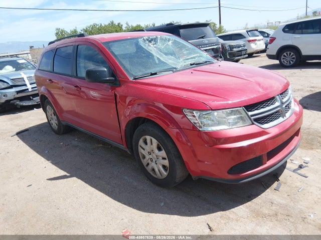 Dodge JOURNEY SE 2016 3C4PDCAB0GT222863 головне зображення